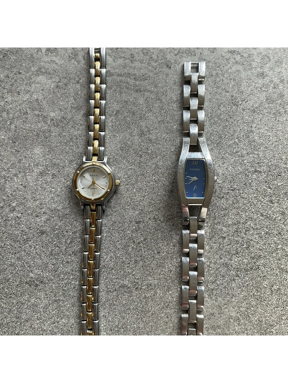 Pair of Relic And Fossil Womens Watch Both Watches Run Great A14